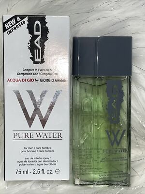 EAD  PURÉ WATER Compare/ACQUA DI GIO by GIORGIO ARMANI For Men #184