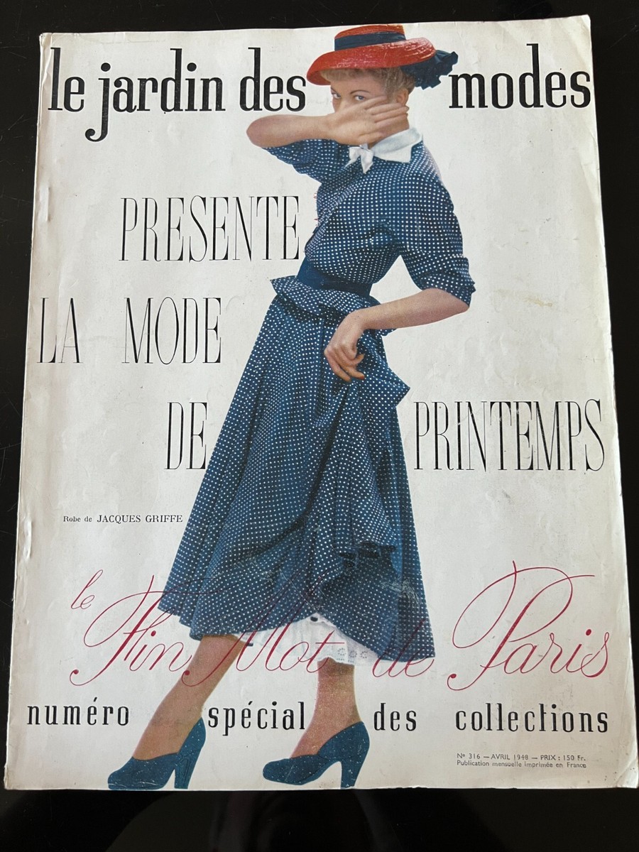 JARDIN DES MODES du 04/1948; La mode de printemps
