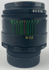 Helios 44-2 58mm f2 Serviced M42 Mount manual Soviet Portrait DSLR Fixed