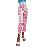 Zara Damenhose Aus Baumwolle Mit Hoher Taille Und Geradem Bein Xs
