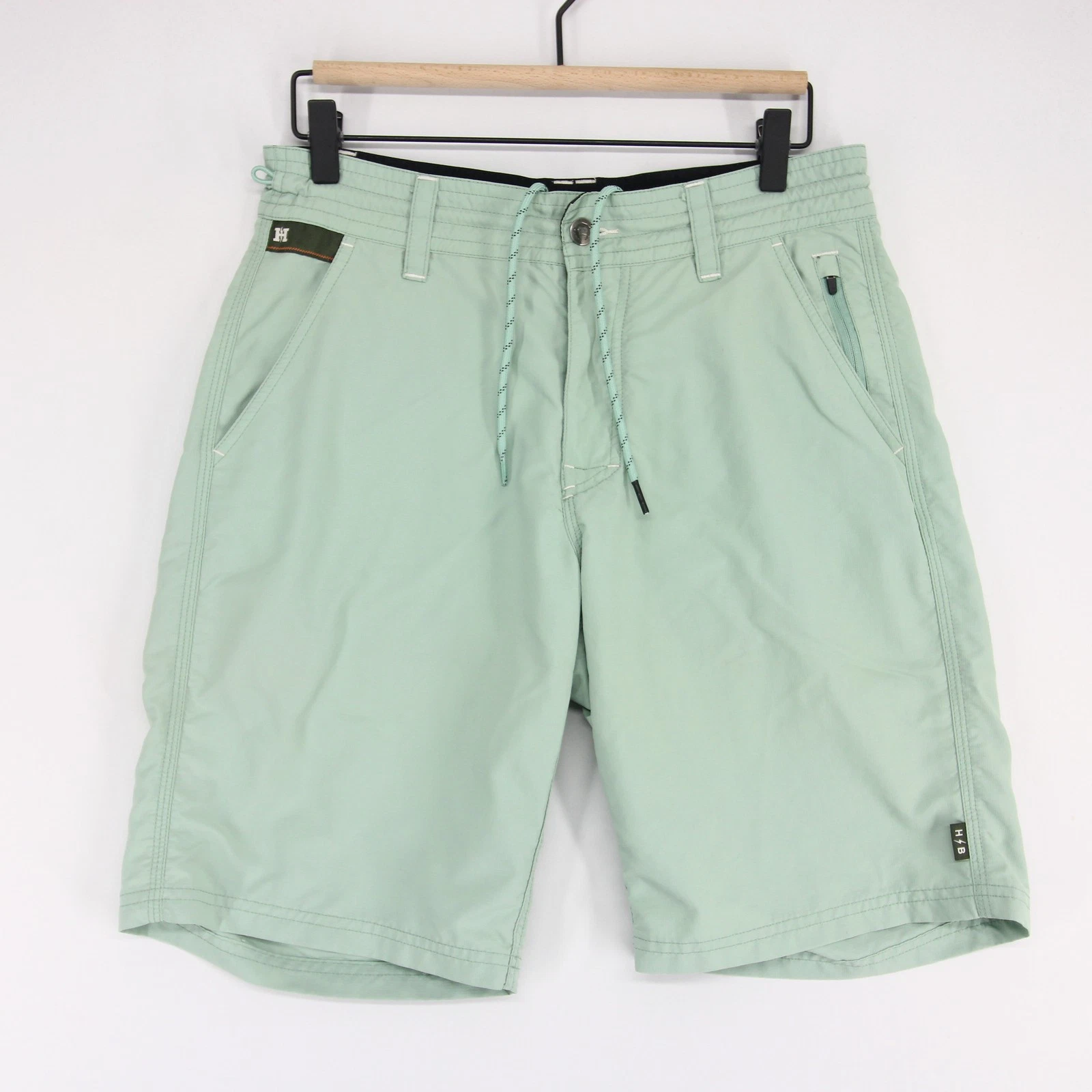 Howler Bros Horizon Hybrid Shorts Mens 30 Green Ripstop Quick Dry Pliers Pocket