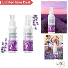 Foot And Shoe Deodorant Spray Lavender Scented 2 Pack 3.4 Oz Odor Control