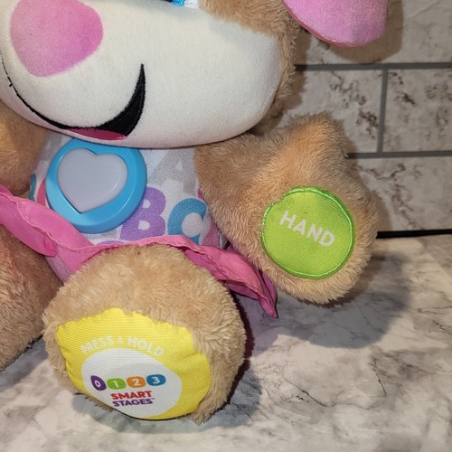 W/Video - (2) Fisher-Price Laugh and Learn Smart Stages Sis Puppy & Sis' Remote - Picture 7 of 13