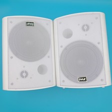 Pyle Bluetooth Indoor Outdoor 6.5 Inch Speaker System, White