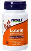 Now Foods Lutein 10 Mg 60 Kapseln Lutein Augen