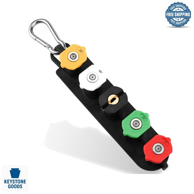 #ad 5 Piece Pressure Washer Nozzle Set with Quick Connect 0° 15° 25° 40° 65°... $20.67