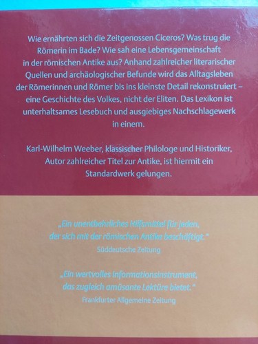 Alltag im Alten Rom : das Leben in der Stadt | WEEBER 2011 | Antike GESCHICHTE - Bild 2 von 7