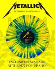 Metallica 72 Seasons Limited Bucharest Splatter Yellow/Blue 12'' Vinyl LP