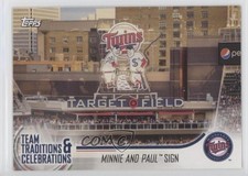 2018 Topps Opening Day Team Traditions and Celebrations Minnie Paul Sign z6b
