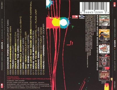 VARIOUS ARTISTS - RIDDIM DRIVEN: MOVE NEW CD