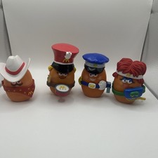 Vintage 1988 McDonald  s Happy Meal Toys McNugget Buddies Lot Of 4