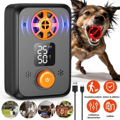 Antibell Ultraschall Gerät Anti Bellen Gerät Ultraschall Hundeabwehr für Hunde