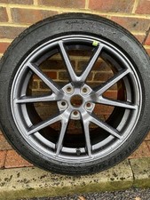 1x Genuine Tesla Model 3 Aero 18” Alloy Wheel Rim 8.5Jx18 1044261-00-A