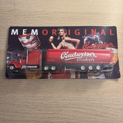 Budweiser Budvar Werbetruck, im Maßstab 1:87 und in der originalen Verpackung