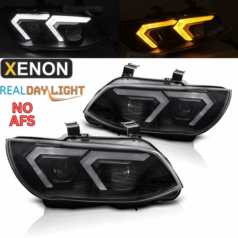 Xenon Scheinwerfer Set in schwarz für BMW 3er E92 E93 Facelift LCI 2010-2013 - Bild 2 von 4