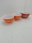 3x Vintage PYREX Mixing Bowls ~ Autumn Harvest Wheat 2of The  401/ And 1 402/
