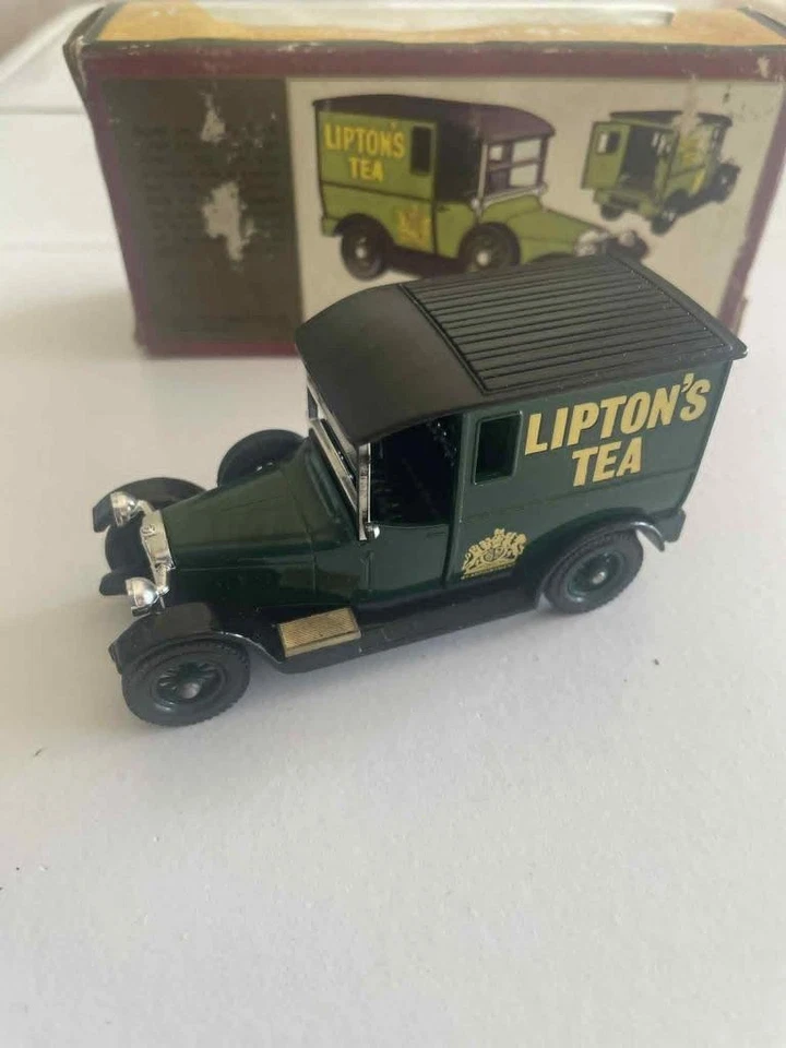 MATCHBOX ANTAÑO Y5 1927 TALBOT VAN LIPTON'S TEA LESNEY 1970 ENG COMO NUEVO EN CAJA Foto 3 de 4