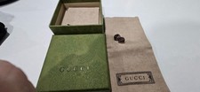 Gucci Silver Earrings Brand New with Box and Tag So Cute Authentic Gg Logo