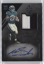 2019 Panini Majestic Rookie Scripted Swatches 40/99 Miles Sanders #120 Auto 10b1
