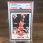 1990 Fleer Michael Jordan #26 Chicago Bulls PSA 8 NM-MT