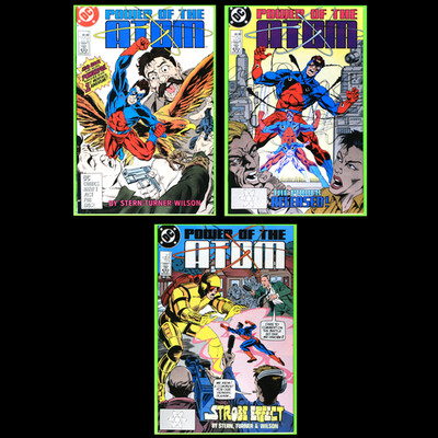 Power of the Atom Lot #1, 2, 3  (1988) DC Comics 1st Print 9.4 NM Uncirculated