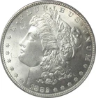 1882-P Morgan Silver Dollar BU / PL / Vam 28