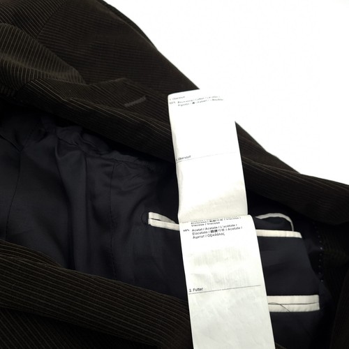Vintage Strellson Chaqueta Americana Hombre Pana Marrón Eu3 Talla 50GB / US 40 - Imagen 6 de 9