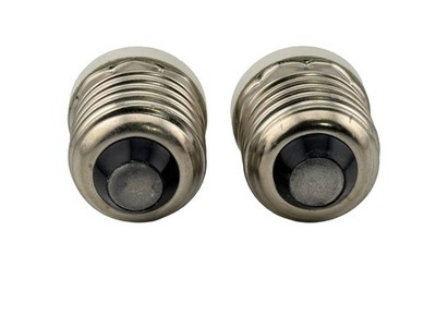 Rebaydo 2pcs E26/E27 Male to E12 Female Converter Adapter