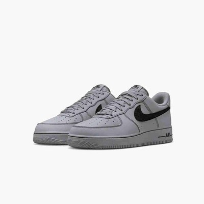 Nike Air Force 1 07 LV8 Wolf Grey Black HQ2037-004 Men Size