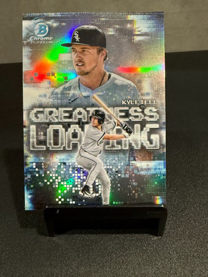 2025 Bowman - Greatness Loading Kyle Teel #GL-15 (RC) White Sox