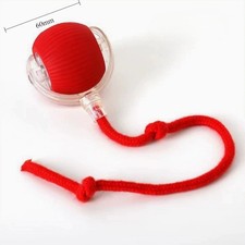 Automatic Rolling Red Ball Smart Cat Dog Toy Electric Pet Self-moving Kitten