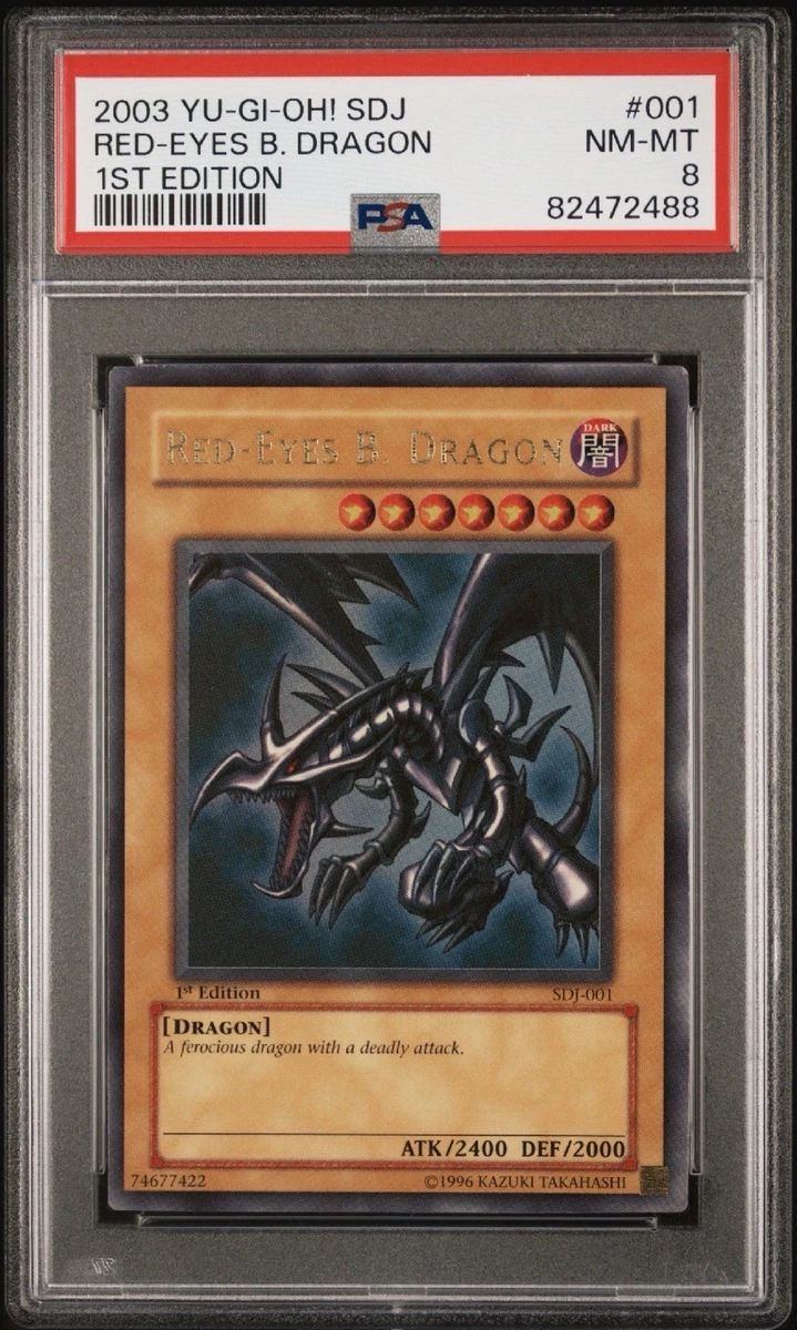 Red Eyes Black Dragon Yu-Gi-Oh! TCG Professional Sports