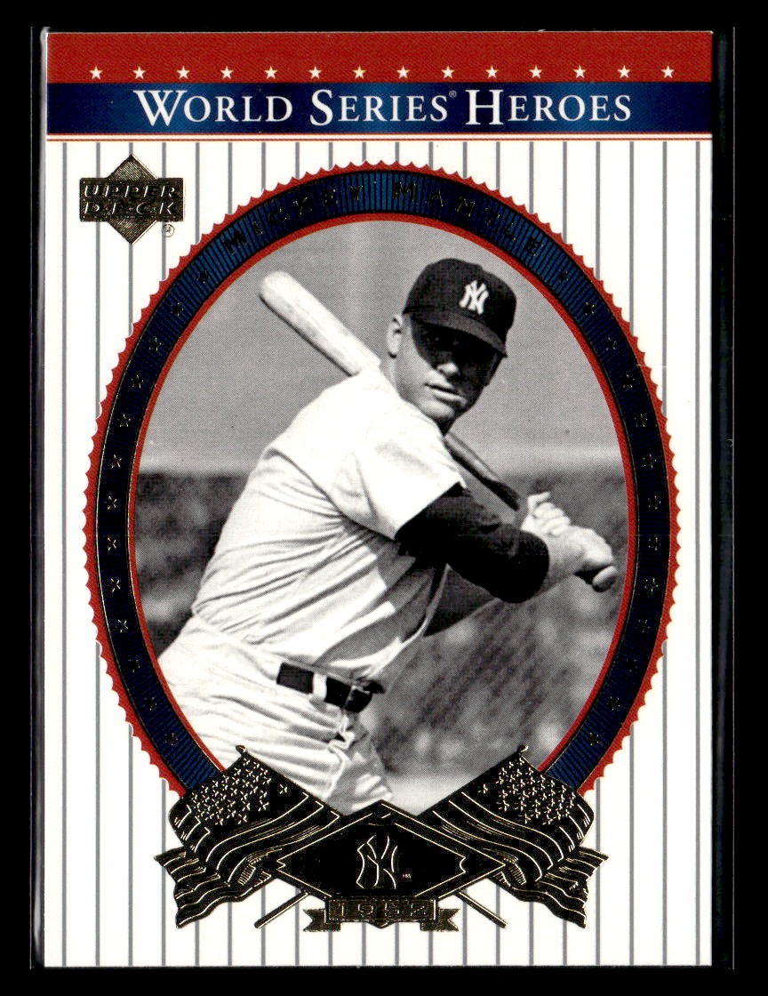 2002 Upper Deck World Series Heroes #74 Mickey Mantle