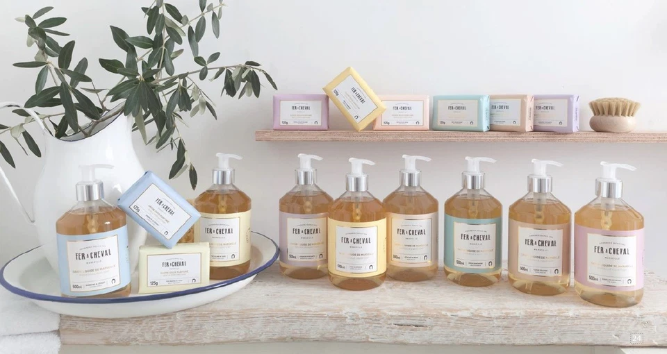 Fer A Cheval Marseille Liquid Soap Energizing Lavender 500ml - Image 2 of 2