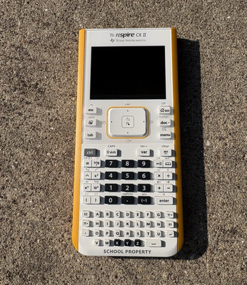 Texas Instruments TI-Nspire CX II Graphing Calculator, Programmable Large LCD
