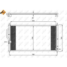 Condensateur Honda INTEGRA