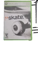 Electronic Arts Skate Xbox 360 Sports Skateboarding Multiplayer T Rated NTSC-U/C