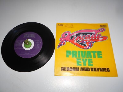 John Kincade - Private Eye (1976) Vinyl 7` inch Single Vg ++
