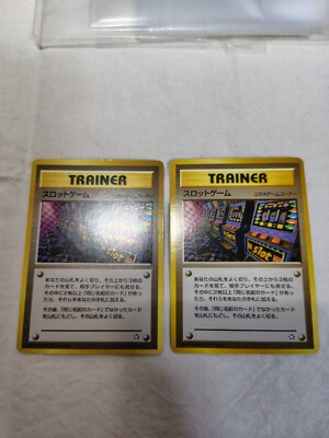 Arcade Game Set Old back Neo Genesis Banned Japanese Pokemon Card