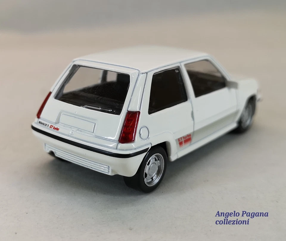 modellino auto 1/43 Renault super cinque 5 gt turbo modellini da collezione B - Immagine 4 di 4