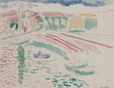 Henri Matisse Collioure 1905 landscape Impressionism 17'' x 22'' Art Print