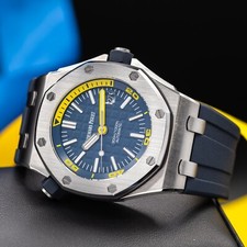 Audemars Piguet Royal Oak Offshore Diver Blue/Yellow 42mm 15710ST.OO.A027CA.01 6