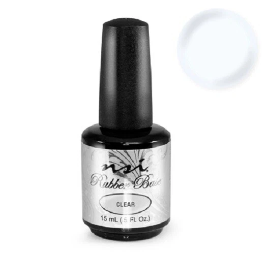 NSI Rubber Base Clear 0.5oz / 15mL