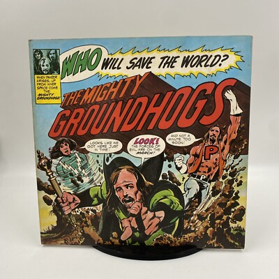 Die Murmeltiere - Wer wird die Welt retten? The Mighty Groundhogs - LP Sehr guter Zustand/Sehr guter Zustand