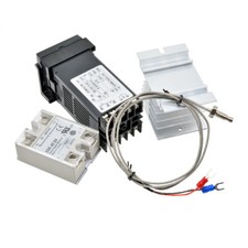 REX-C100 Digital PID Thermostat temperature Controller SSR output K Thermocouple