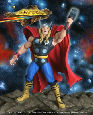 Thor Cold-Cast Statue 35cm Ltd 1000 Hard Hero