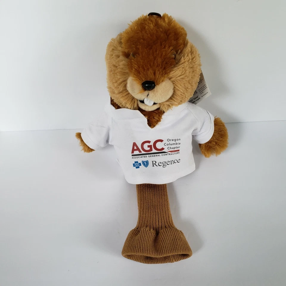 Плюшевый чехол на головку клюшки для гольфа Creative Cover Gimme the Gopher AGC Regence рубашка 17 дюймов - Изображение 2 из 4