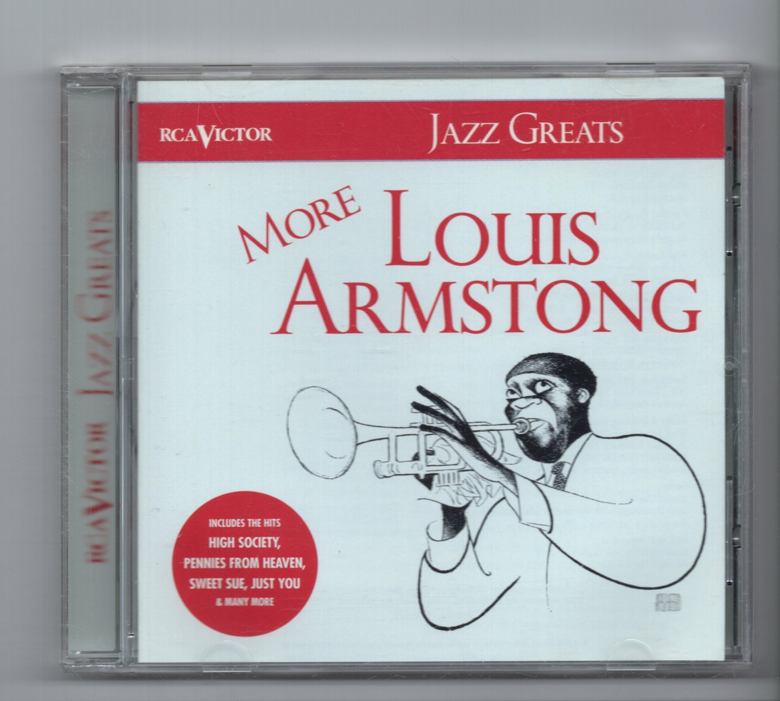 (JP398) Jazz Greats, More Louis Armstrong - 1998 CD