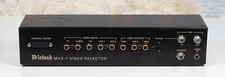 McIntosh MVS-1 Video Selector, Untested, Guaranteed