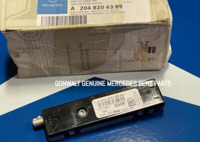 08-11 Mercedes-Benz Radio Antenna Amplifier Amp Module 2048204389  